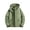 Green, variant on Pisexur Plus Size Jackets for Men Men's Stitching Drawstring Hooded Slim Fashion Jacket Coat Outwear Fall Jackets Windbreaker Jackets