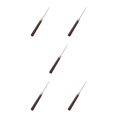 thumbnail image 1 of Maytalsory Awl Stainless Steel Wood Handle Sewing DIY Stitching Craft Tailor Hole Punching Repair Handmade Marking Stabber Tool Type 2 5Set, 1 of 6