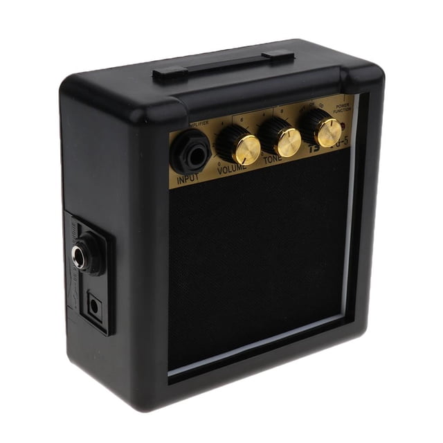 Tachiuwa Guitar Amplifier Mini Amp Portable Amplifier For Electric Guitar, 5W, Battery