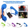 thumbnail image 2 of MesaSe 3.5mm Retro Mobile Phone Cellphone Receiver Telephone Handset with Microphone, 2 of 11