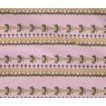 thumbnail image 4 of oneOone Cotton Flex Fabric Floral & Flying Swan Block Printed Craft Fabric BTY 40 Inch Wide, 4 of 4