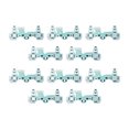 thumbnail image 1 of Replcement Ribbon PCB Circuit Board Conductive Film for PS3 Dual Shock 3 SA1Q194A Controller, 1 of 6