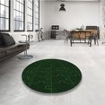 thumbnail image 4 of Ahgly Tapis d'Intérieur Lavable en Machine Carré Vert Émeraude Profond, 4 Pieds Carré, 4 of 7