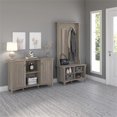thumbnail image 2 of Bowery Hill Engineered Wood Hall Tree with Shoe Bench & Cabinet - Driftwood Gray, 2 of 7
