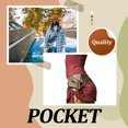 thumbnail image 2 of kurtrusly Léger et Large Application Ceinture Steampunk Fanny Pack Bronzage Durable 1Set, 2 of 6