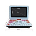 thumbnail image 3 of 13 Inch Portable Games 3D HD Big Screen DVD EVD Player Mobile Theater Machine Video Singing With TV Card MP3 Speaker Game Music ,Swivel Screen, 3 of 6
