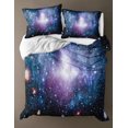 thumbnail image 4 of Move Over Blue Galaxy Bedding Sets Queen Galaxy Duvet Cover Set Galaxy Pattern Microfiber No Filling, 4 of 9