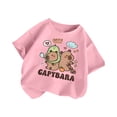 thumbnail image 3 of LYHaoo T-Shirt à Manches Courtes Décontracté Ample pour Filles, Col Rond, Imprimé à Motif d'Animaux de Dessin Animé, T-Shirts à Col Rond Tailles 10-12 Ans, 3 of 3