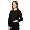 thumbnail image 3 of Adar Universal Scrubs For Women - Round Neck Warm-Up Scrub Jacket, 3 of 7