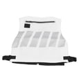 thumbnail image 4 of Reflective Strip Vest, Cycling Waistcoat Polyester Cycling Vest Pocket Design  For Training Sports Equipment For Running Biking Walking White White, 4 of 8