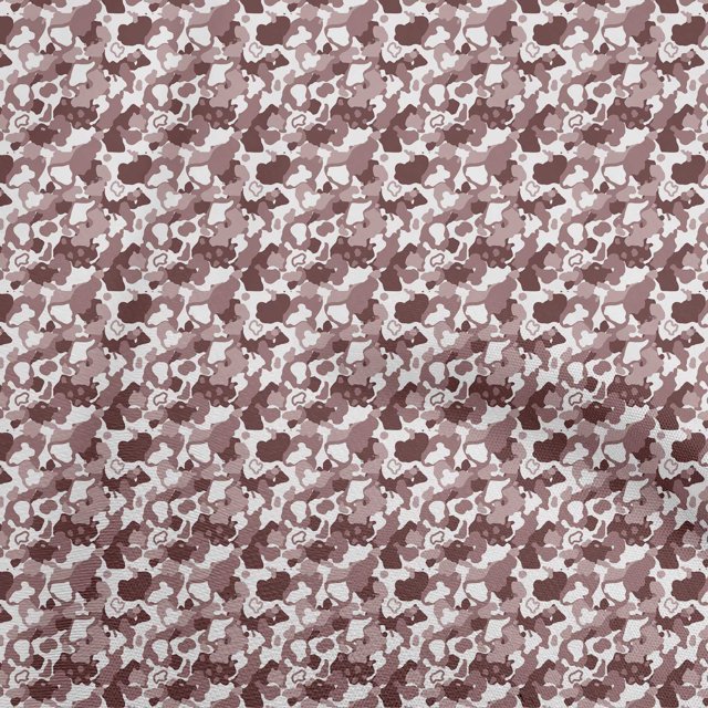 oneOone Rayon Dusty Pink Fabric Abstract Fabric For Sewing Printed Craft Fabric By The Yard 56 Inch Wide