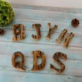 thumbnail image 4 of Handcraved Wooden Letters Door Numbers Alphabet Letter Floating Handcraft Wooden Letters Door Adress Name S, 4 of 8