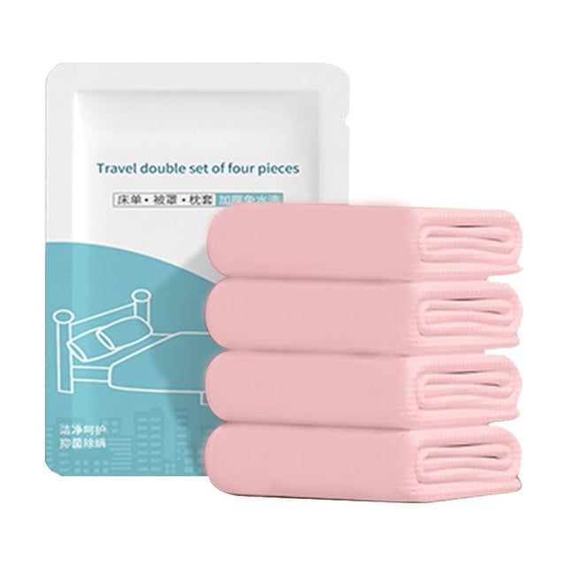 Ohufall Queen Size Sheet Disposable Thickened Bed Sheet Double Size Portable For Hotel Trip