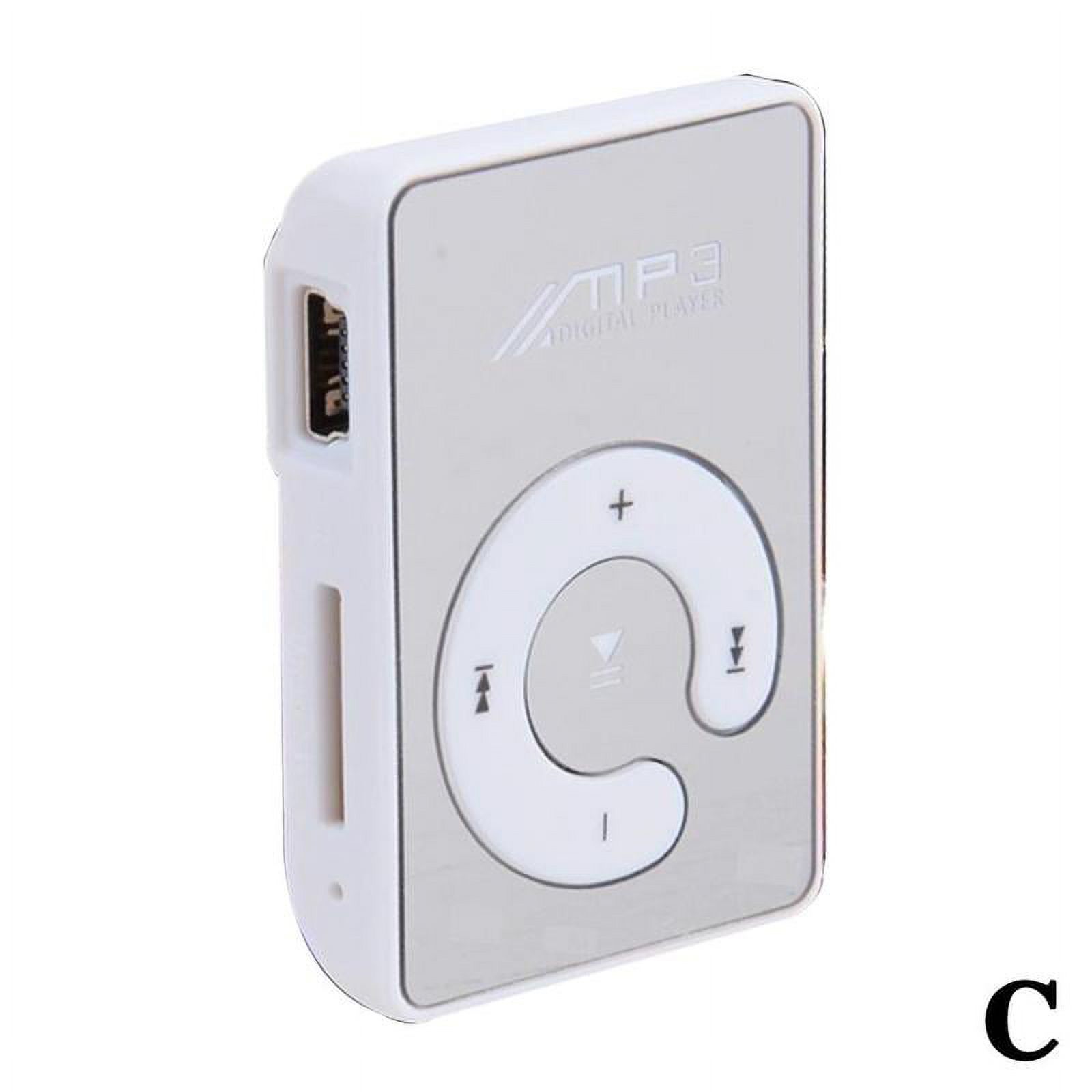 Lecteur Mp3 d'Entraînement Mini Pince Portable Miroir Sport Musique Audio Baladeur X7U1