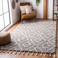thumbnail image 1 of SAFAVIEH Casablanca Cleves Tapis Géométrique Shag, 1 of 6