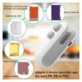 thumbnail image 3 of Mini Heat Bag Sealing Machine, Package Sealing Bag, Plastic Food Sealing Machine, Clip Bag, Portable Food Packaging Sealing Machine. Heat Sealer! ,Easy to Use, 3 of 5