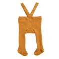 thumbnail image 1 of MesaSe Baby Solid Color Suspender Overall Pantyhose High Waist Ribbed Knit Tights Foot-Wrapped Design Skin-Friendly, 1 of 4