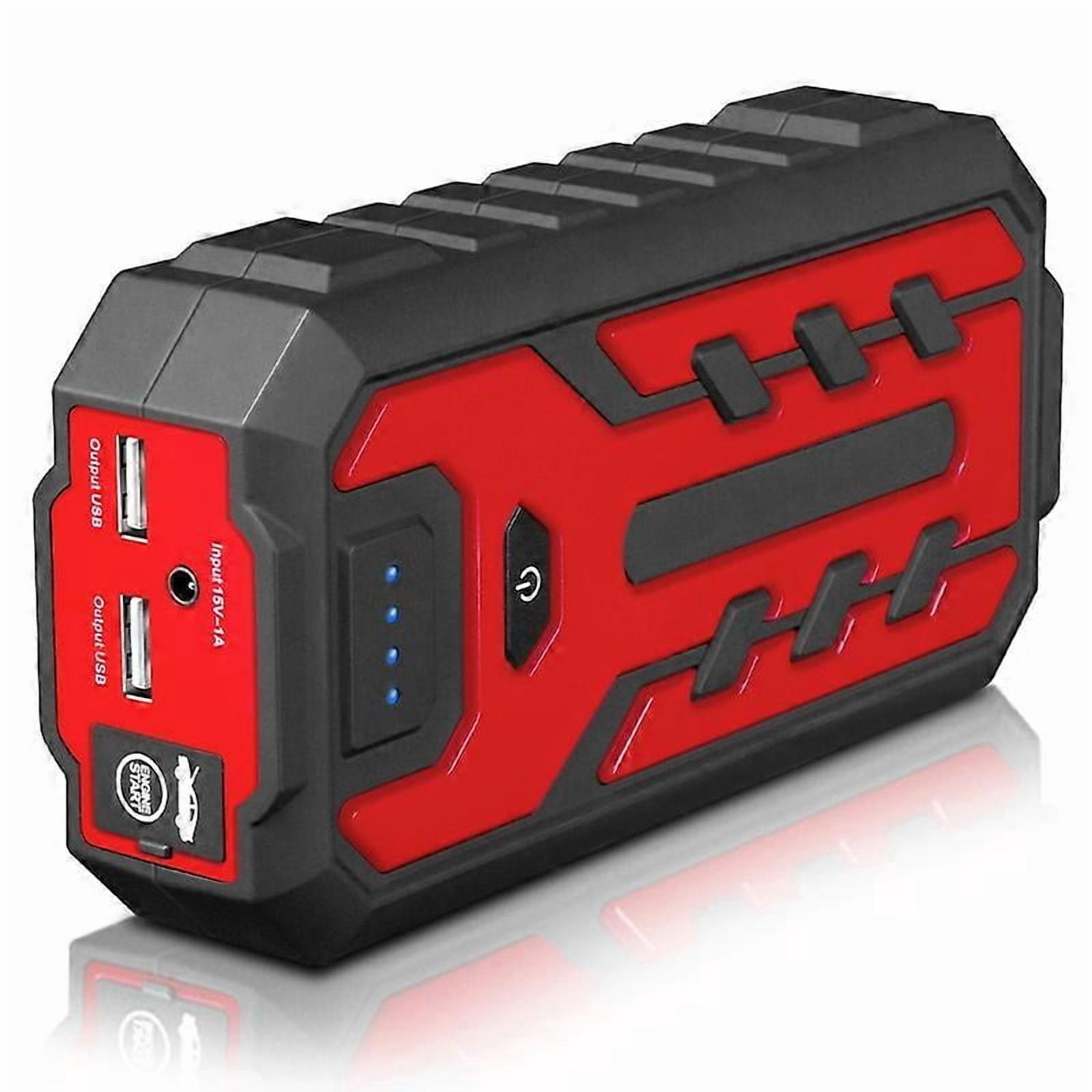 HOULI Car Jump Starter with Air Compressor 10000mAh Portable Booster Charger 1200A Powerful Car Battery Starting Device