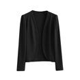 thumbnail image 1 of AherBiu Plus Size Cardigan for Women Open Front Lightweight Fall Cardigans Trendy Causal Cover up Shrugs, 1 of 3