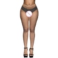 thumbnail image 3 of FhsagQ Socks Womens Socks Crotchless Pantie Women Net Stockings with Diamond Net Stockings Fishnet Stockings Pantyhose Socks for Women Set with Stockings Womens Socks Fishnet Beige One Size, 3 of 5