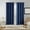 Navy #6, variant on Skimsklo Blackout Curtains for Bedroom Thermal Insulated Room Darkening Drapes No Drill Sunblock Window Coverings Sunshade Curtain Panel for Living Room Bay Window 59X63 Inch - Polyester Solid Color