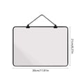 thumbnail image 4 of Bowayaoa Double Sided Magnetic Whiteboard, Portable Memo Board for Fridge, Office & Home, Dry Erase Writing Board with Magnet, Message Board for Notes, Photos, Schedule, Drawing, Easy Erase, 4 of 7