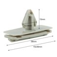 thumbnail image 3 of 20X Clips de Maintien Flare Flèche pour Jeep Liberty 2002-2011, 3 of 11