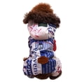 thumbnail image 2 of LSLJS Pet Costume, Pet Clothing Polyester Hoodied Sweatshirts Dog Clothes Plus Plush, 2 of 7