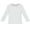 White, variant on Fgnfyis Girls Long Sleeve Shirts Ribbed Stretch Tee Slim Fit Basic Top Comfortable Kids Shirt Girls Summer Tops Hot Pink 7-8 Years
