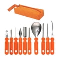 thumbnail image 1 of Abbracc Halloween Pumpkin Carving Tools Kitchen Carving Tool Set for Art Crafts Kids 10pcs, 1 of 8