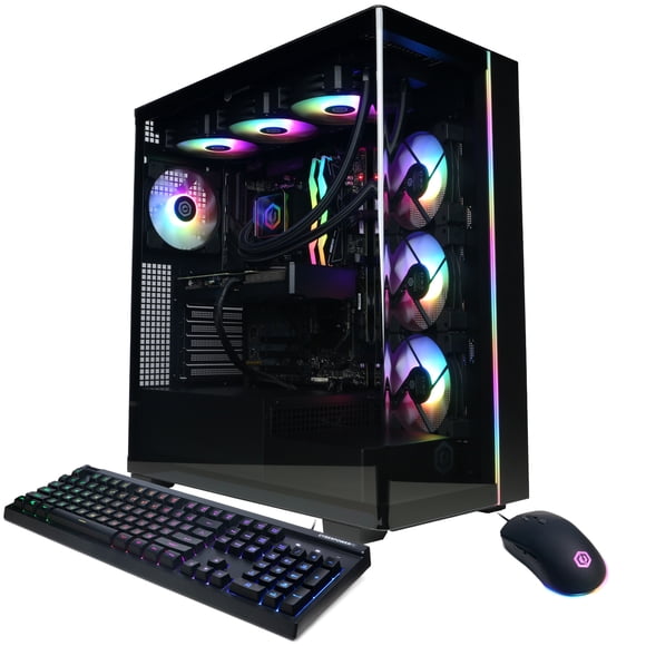 Ordinateur de jeux Cyberpowerpc Gamer Supreme SLCAI9000CPG avec AMD Ryzen 9 9900X3D