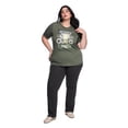 thumbnail image 2 of Lane Bryant Women'S Plus Crew-Neck T-Shirt, 2 of 6