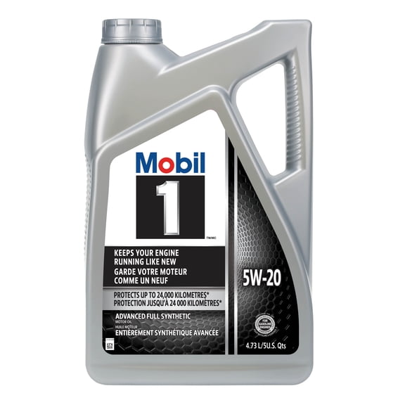 Huile moteur entièrement synthétique Mobil&nbsp;1™ 5W-20, 4,73&nbsp;L