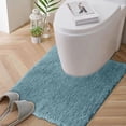 thumbnail image 1 of EQWLJWE Bathroom Rug Mat,Toilet Rugs U Shaped,Water Absorbent and Soft Bath Rug,Luxury Chenille Extra Thick U-Shaped Toilet Rug,Non-Slip Contour Mat for Bathroom Floor,Fluffy Soft,Absorbent Water, 1 of 5