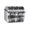 thumbnail image 2 of DOLITY 2xKids Treasure Chest Collection Storage Box for Birthday Boys Girls Christmas silver, 2 of 9