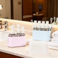 thumbnail image 3 of Portable Travel Bottle Set Mini Shampoo Dispenser Leak Proof Toiletry Containers With Labels Airplane Accessories For Lotion And Spray, 3 of 3