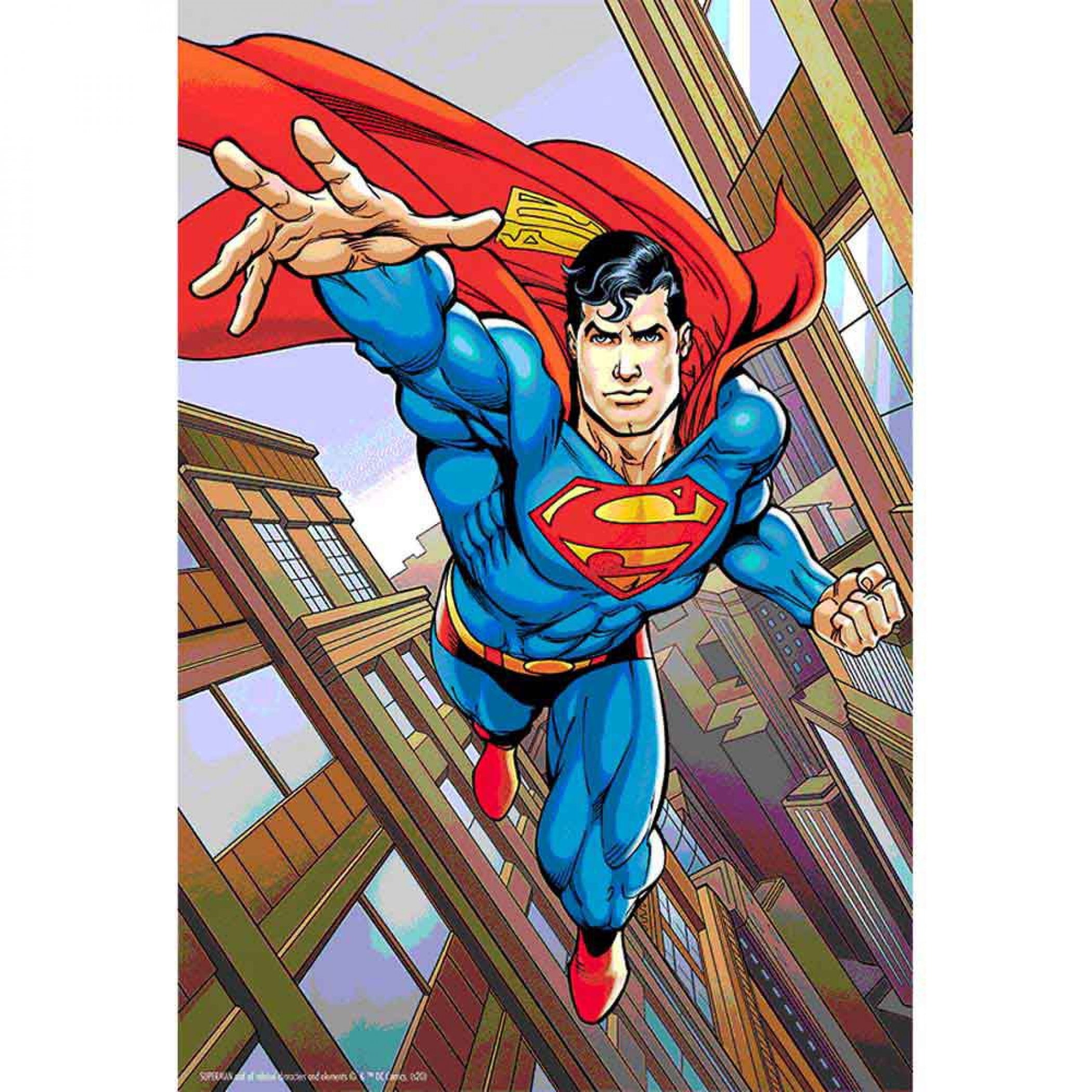 DC Comics Superman Flying 3D Image 300pc Puzzle - Walmart.ca