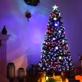 thumbnail image 3 of Costway 6' Pre-Lit Fiber Optic Artificial Christmas Tree w/ Lights Snowflakes, 3 of 9