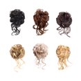 thumbnail image 3 of maskred Easy To Messy Curly Claw Hair Bun Made With High Temperature Fiber For Durability Lightweight light brown 1Set, 3 of 6