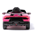 thumbnail image 3 of KidsVIP 12V Lamborghini Huracan 4x4 Ride-On Car W/ Rubber Wheels, Bluetooth Music & Remote, 3 of 6