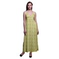 thumbnail image 1 of Bimba Robe Bohème de Plage Longue Sans Manches à Bretelles Imprimée Papillon pour Femme - Petit, 1 of 5