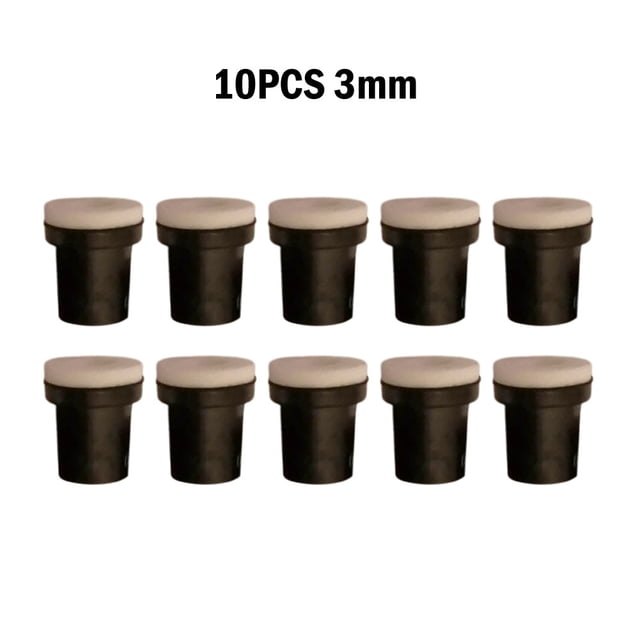 10 Pcs Sandblaster Nozzles 2-3.5mm Sandblast Tip for 5gallon Sandblasting Tanks
