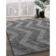 thumbnail image 3 of Ahgly Tapis d'Intérieur Lavable en Machine Carré Gris Foncé, 4 Pieds Carré, 3 of 7