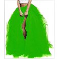 thumbnail image 1 of Jupe de Princesse à Manches Longues Festin A-Line Bouffi Maille avant Fendue, 1 of 7