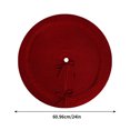 thumbnail image 2 of Wzzjkit Christmas Tree Skirt, Red and White Backgrond Snowflake Tree Skirt, Winter Xmas Tree Mat Decor for Home Party Holiday Decorations (Multiple Styles Available), 2 of 9