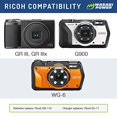 thumbnail image 2 of Wasabi Power DB-110 Batterie (Lot de 2) et Chargeur pour Ricoh GR III, WG-6, 2 of 5