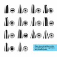 thumbnail image 4 of LAFGUR Cake Decorating Kit,20Pcs Cake Baking Decorating Kit Set Piping Nozzles Cream Squeeze Bag Tool,Cake Piping Nozzle Kit, 4 of 7