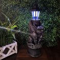 thumbnail image 2 of DWK Gargoyle 20 Inch Gothic Outdoor Lawn Décor Garden Statue w/ Solar Lamp, 2 of 7