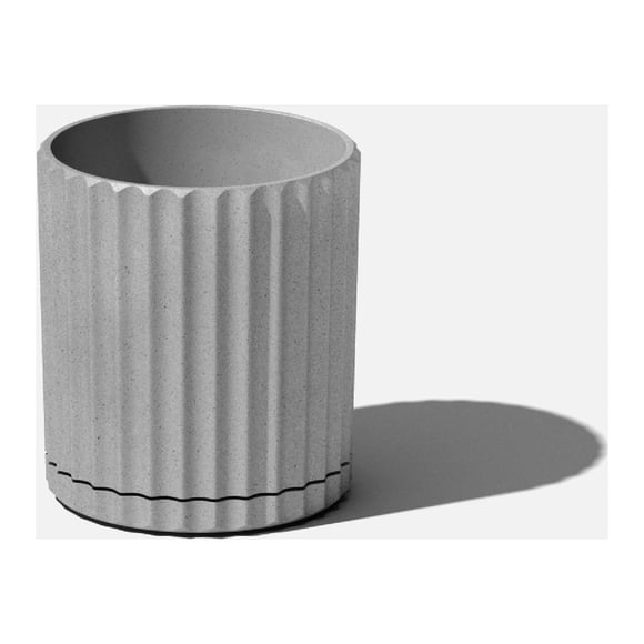 Veradek Mason Series Demi 6" Planter Grey