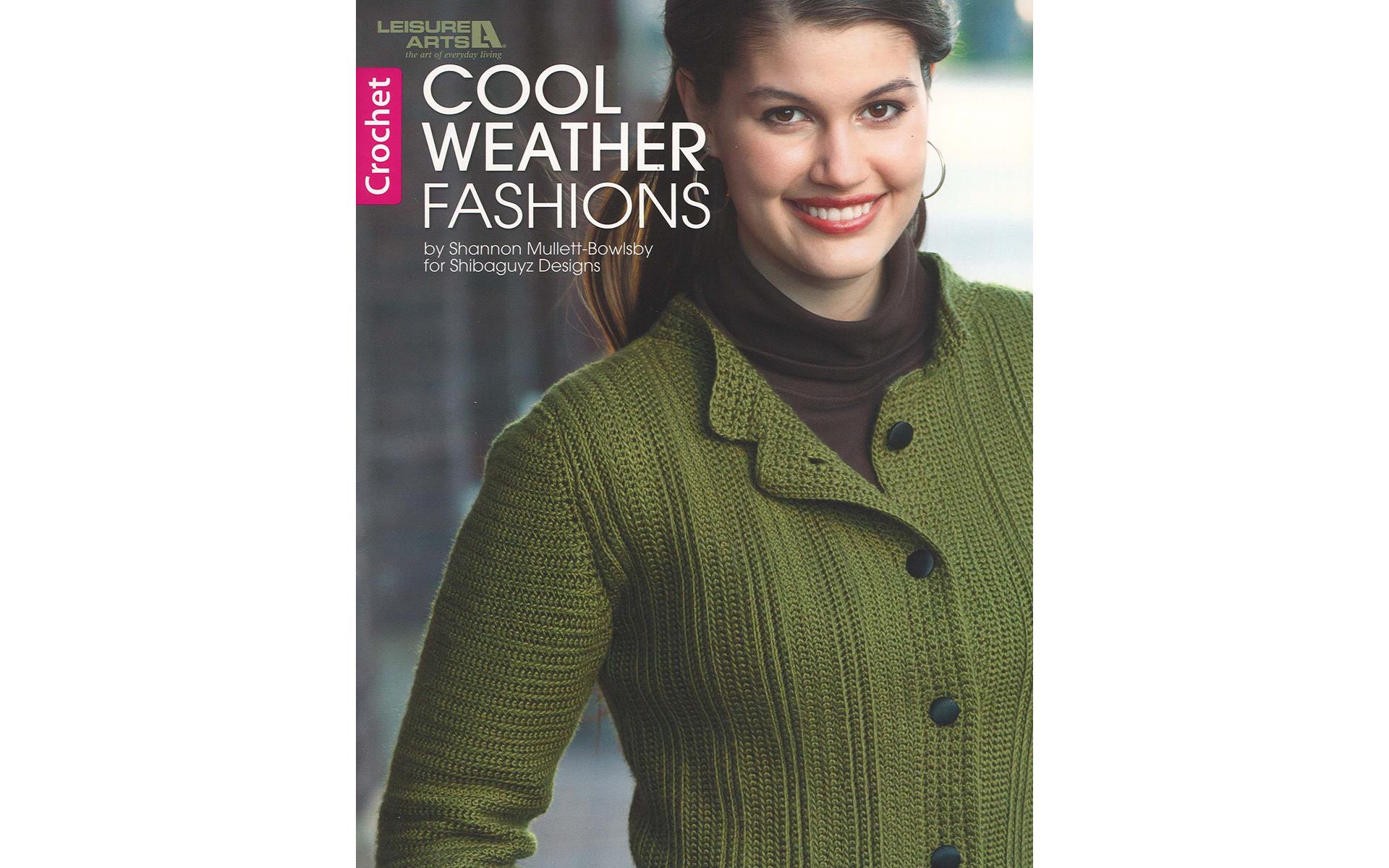 Leisure Arts Cool Weather Fashions Crochet Bk